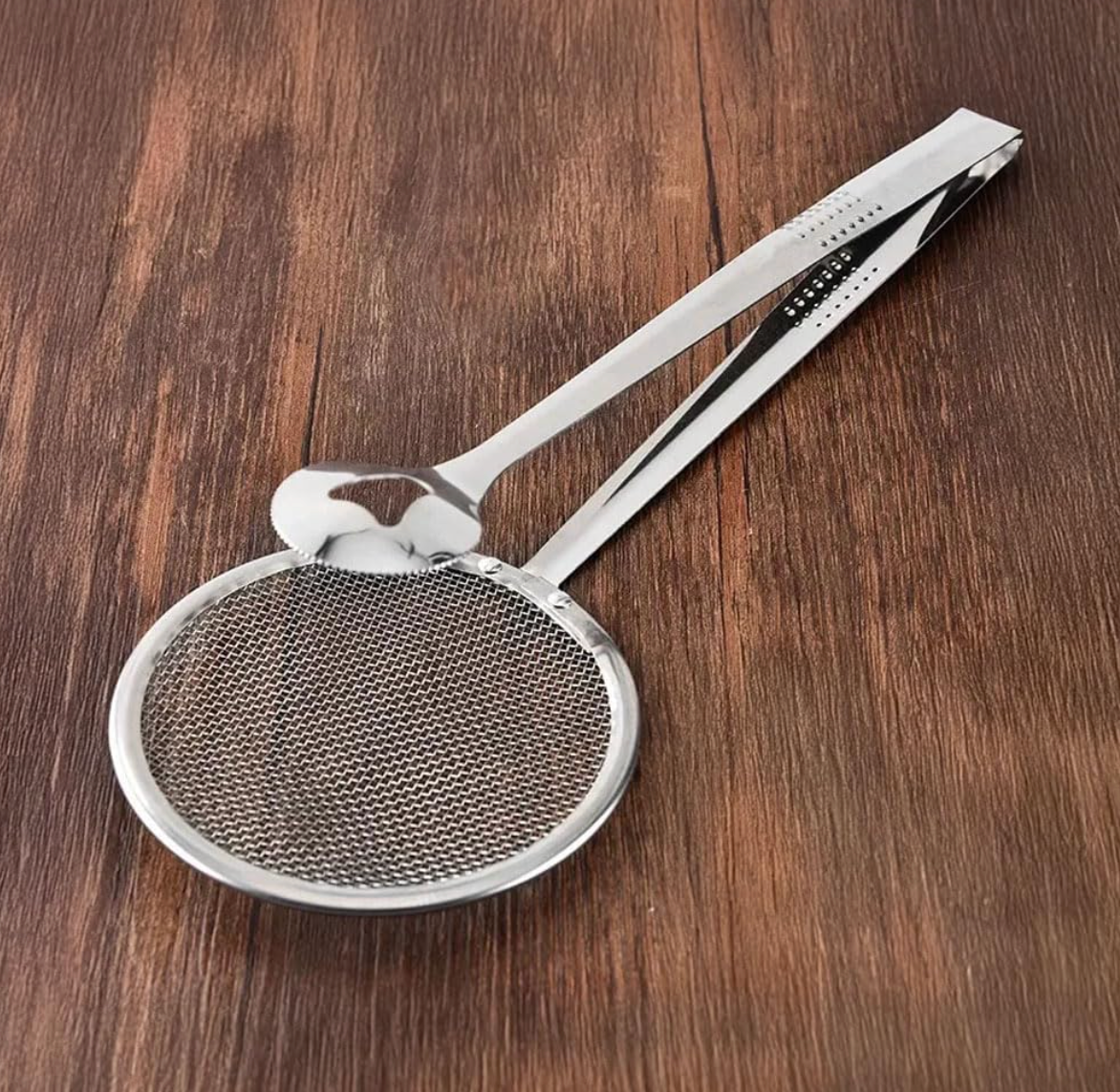 2 in 1 Kitchen Tong & Strainer