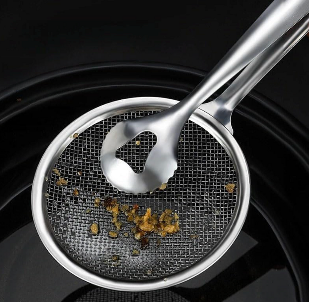 2 in 1 Kitchen Tong & Strainer
