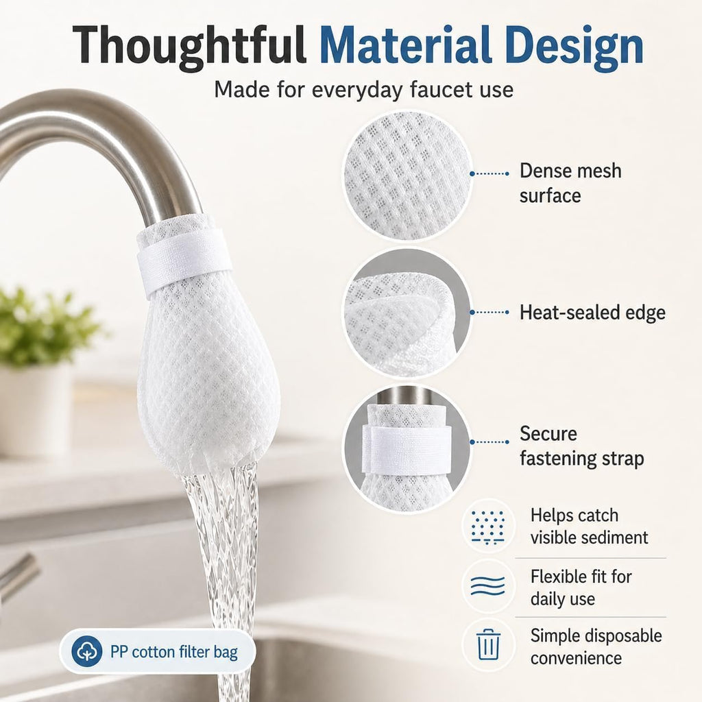 Cotton Water Filter Cover (Set of 5)