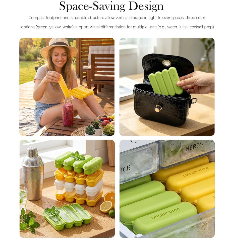 Silicone Ice Stick Tray