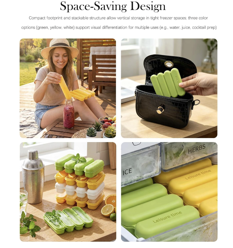 Silicone Ice Stick Tray