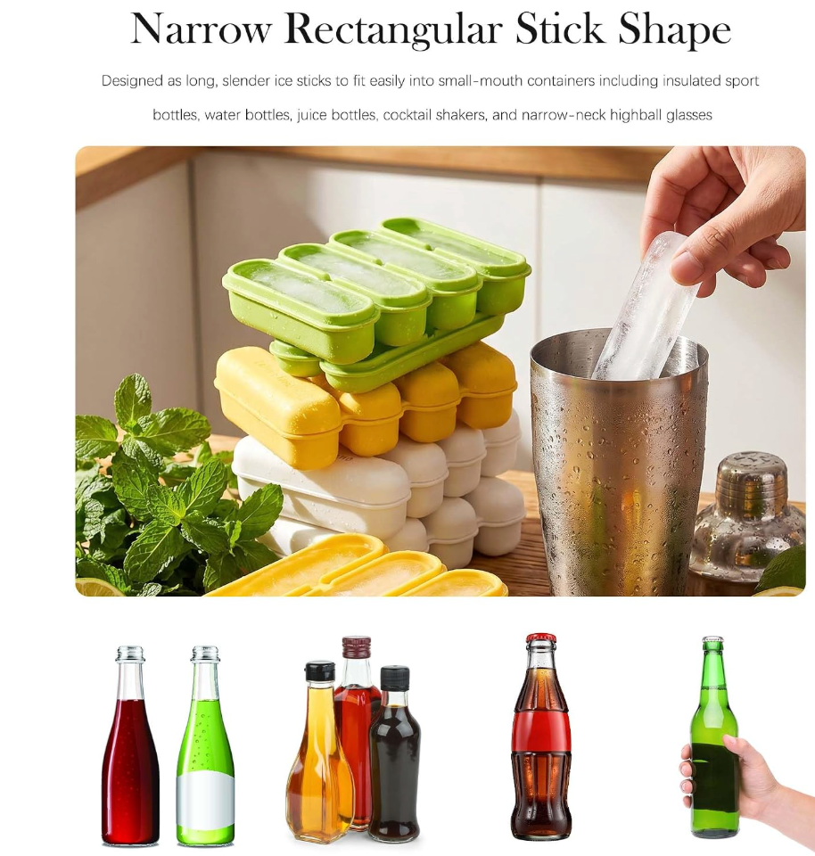 Silicone Ice Stick Tray