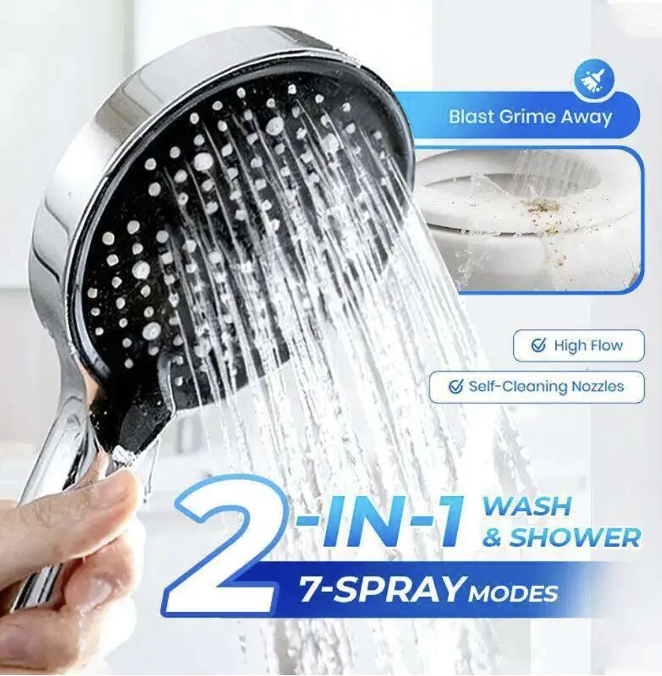 Shower Head With 7 Adjustable Modes