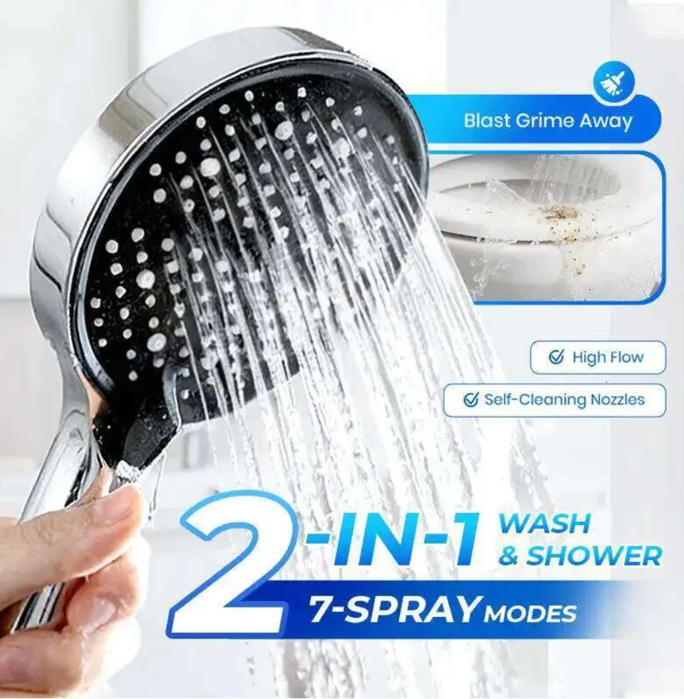Shower Head With 7 Adjustable Modes